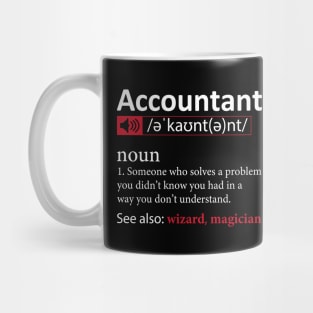 Accountant Definition Mug